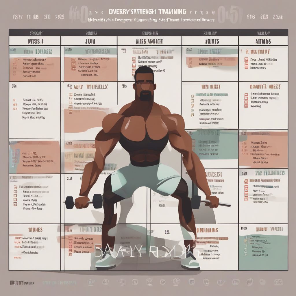 How to Create a Weekly Strength Training Schedule
