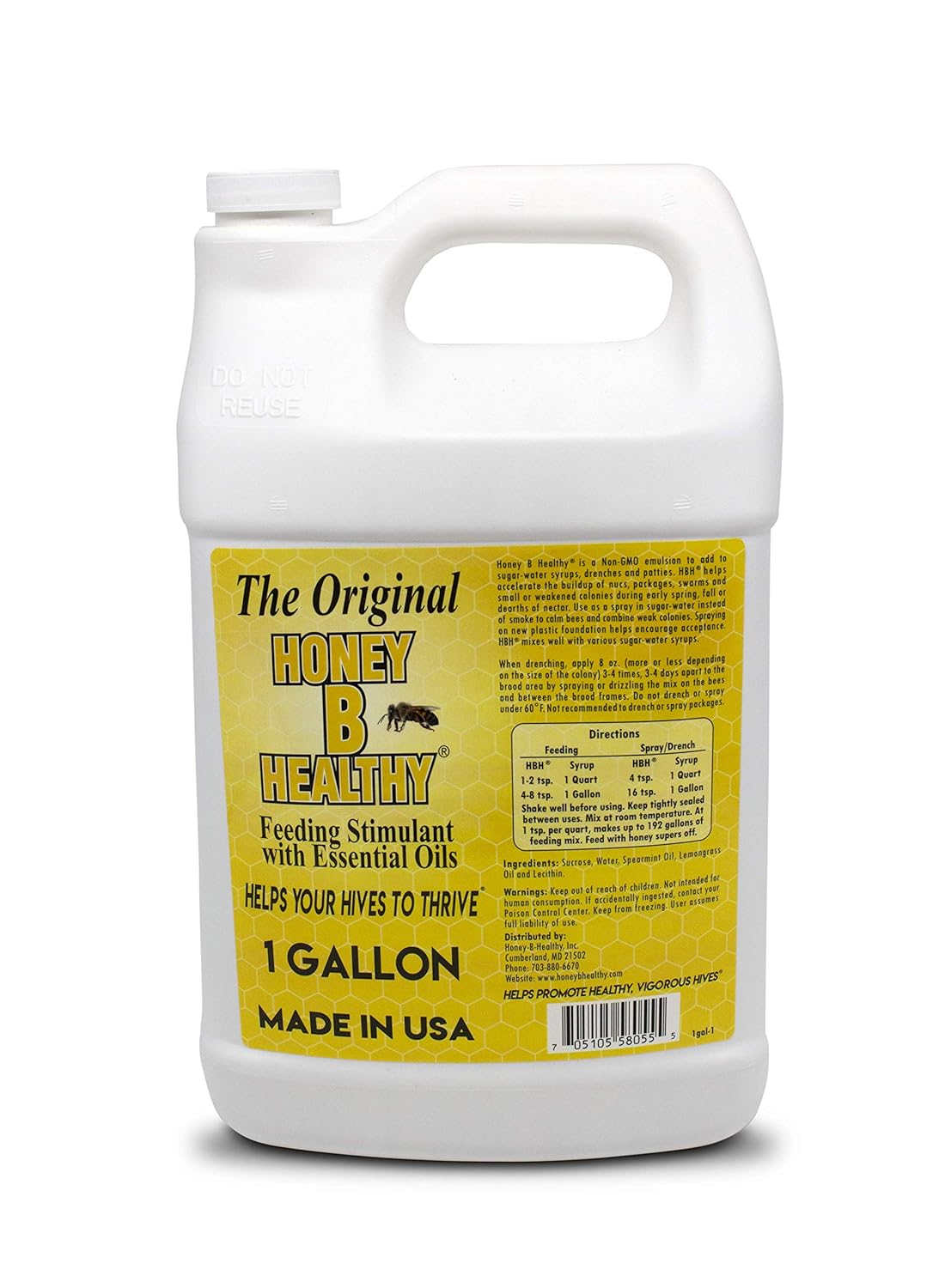 Original 1 Gallon Jug, Feeding Stimulant with Essential Oils