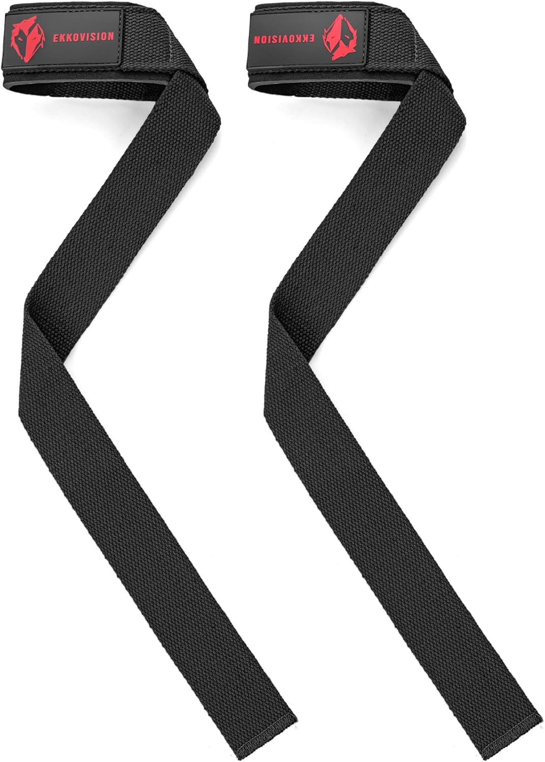 Weight Lifting Straps, Wrist Support for Men, Heavy Duty Thick Comfortable Lifting Straps, Secure Fit, Enhanced Grip, Straps for Weightlifting & Gym Training, Black