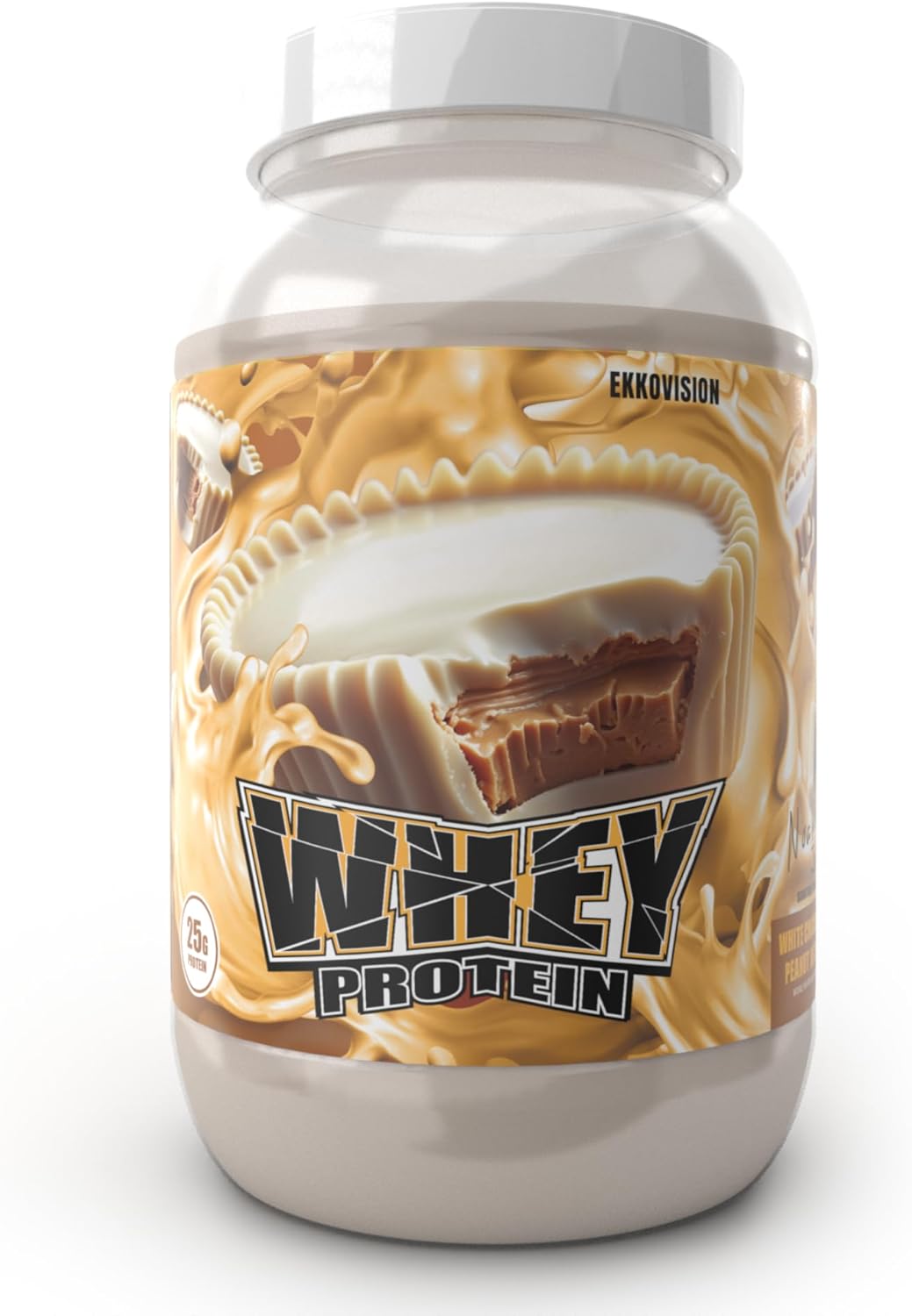 Protein Powder, White Chocolate Peanut Butter, 25 G Whey Protein per Scoop, Low Lactose, High Protein for Men & Women with Active Lifestyles, Perfect for Shakes & Smoothies, 30 Svgs